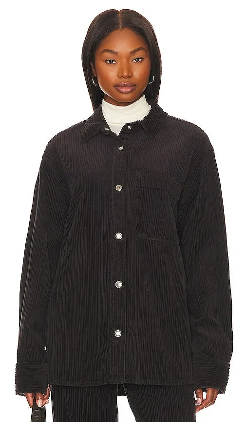 AGOLDE Odele Shirt in Brown