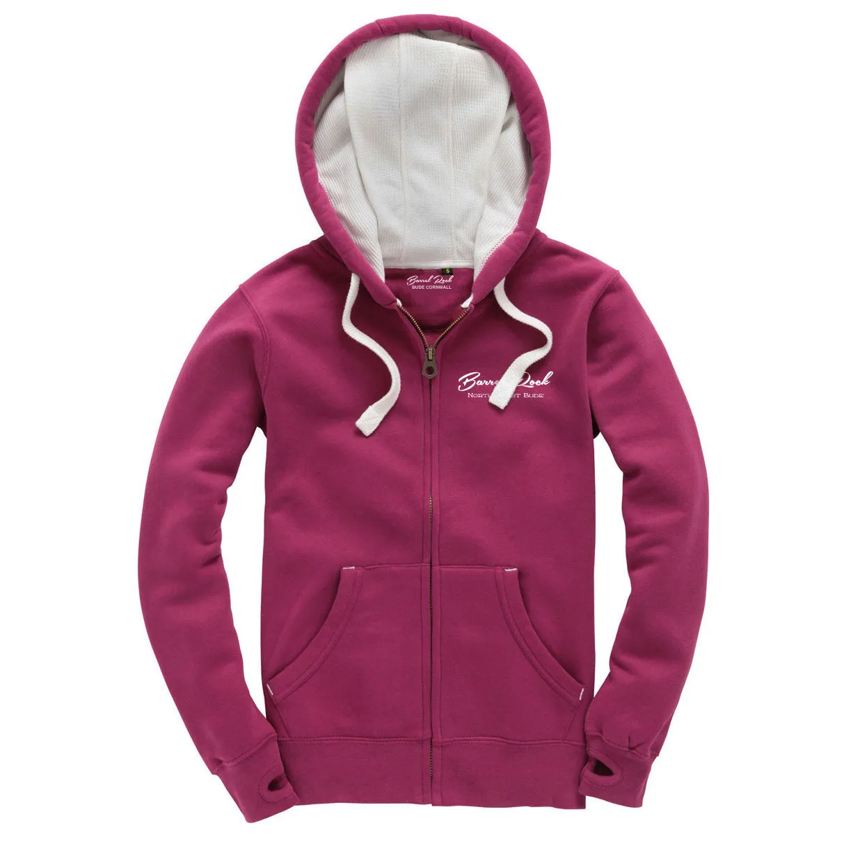 Barrel Rock 'Script' Zip-Up Hoody