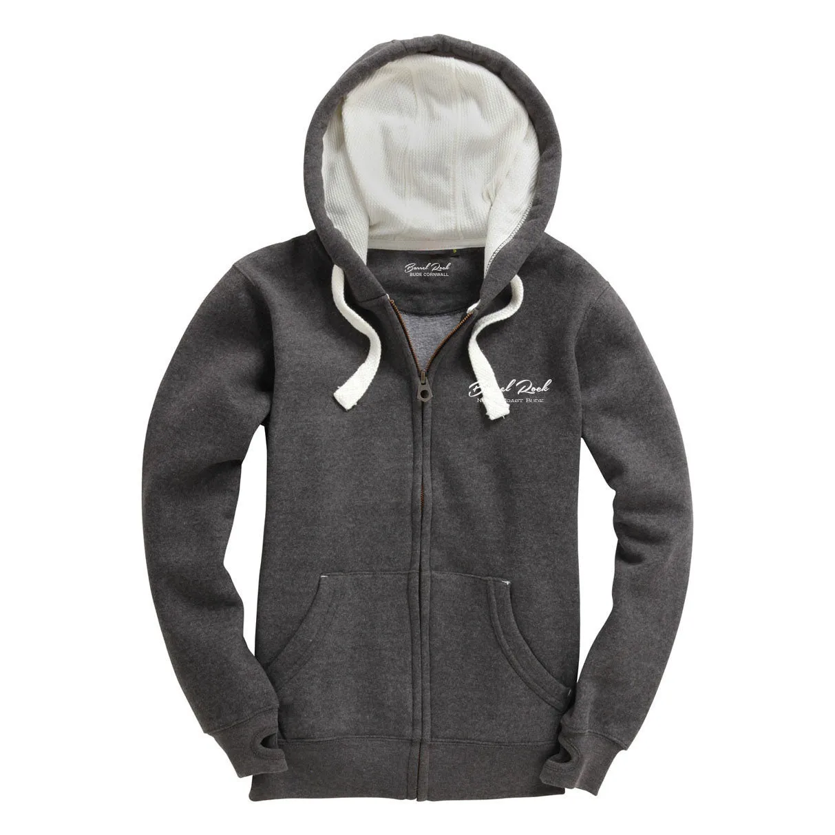 Barrel Rock 'Script' Zip-Up Hoody