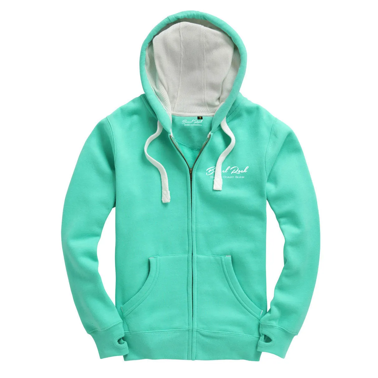 Barrel Rock 'Script' Zip-Up Hoody