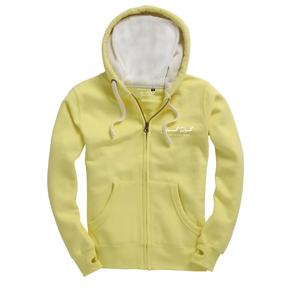 Barrel Rock 'Script' Zip-Up Hoody