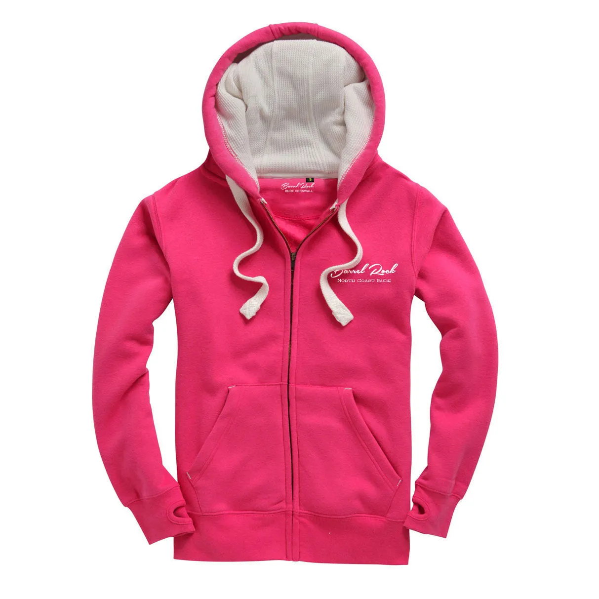 Barrel Rock 'Script' Zip-Up Hoody