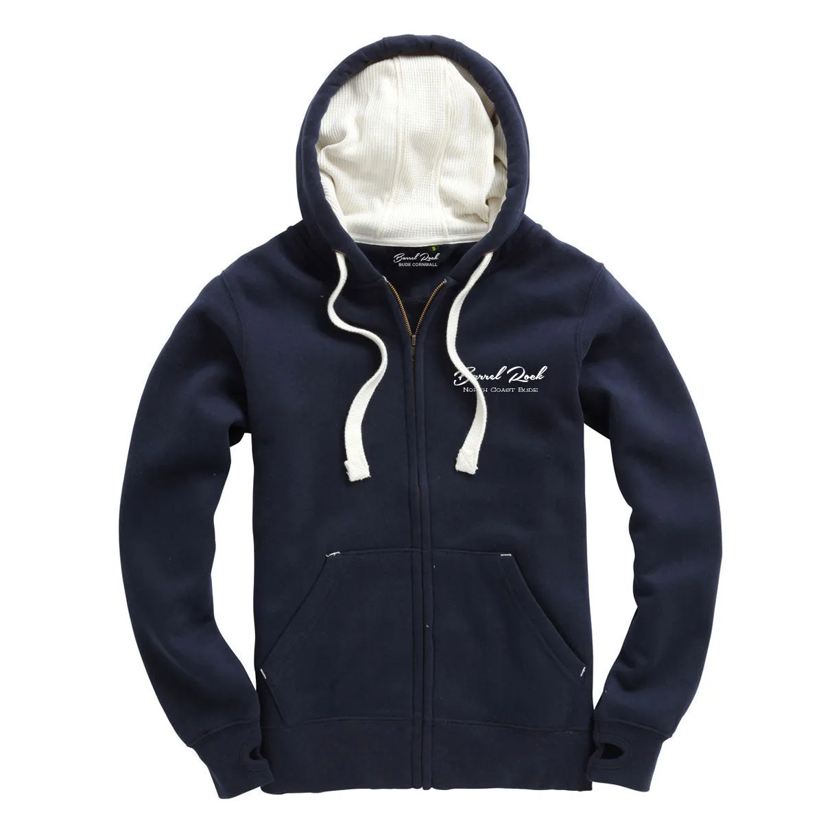 Barrel Rock 'Script' Zip-Up Hoody