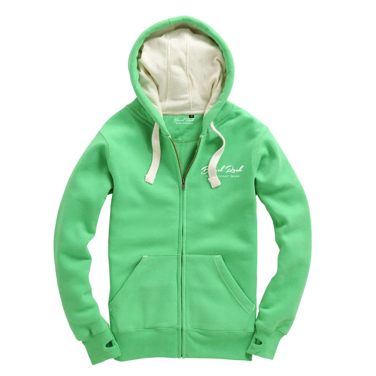 Barrel Rock 'Script' Zip-Up Hoody