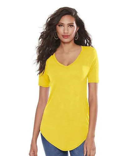 Basic V Neck Long Tee