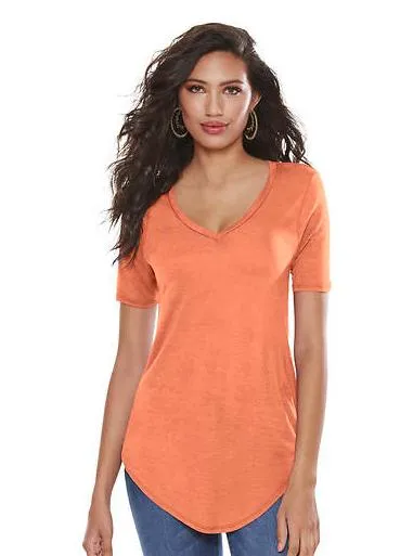 Basic V Neck Long Tee