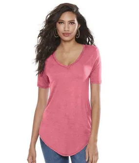 Basic V Neck Long Tee