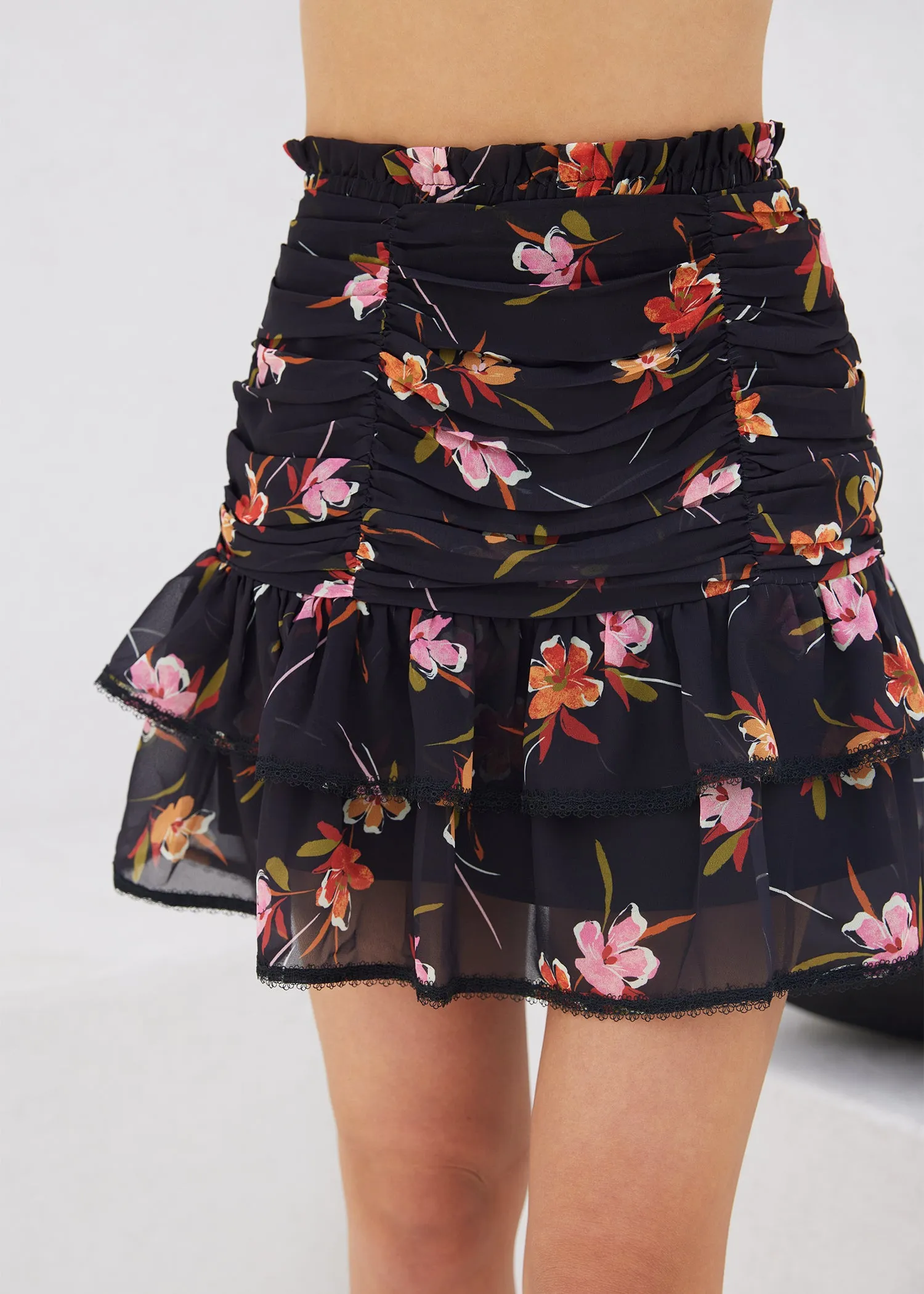 Beachy Oasis Mini Skirt