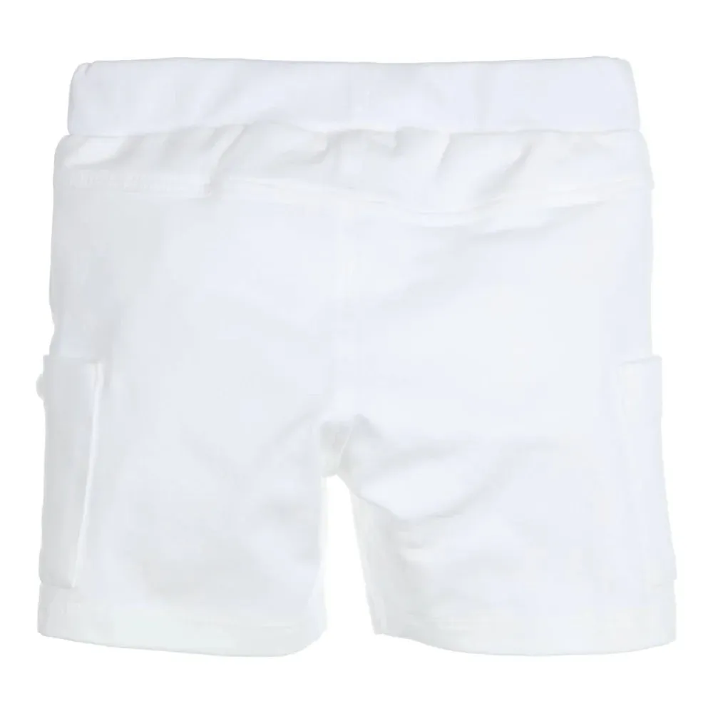 Boys White GYMP Shorts 5131