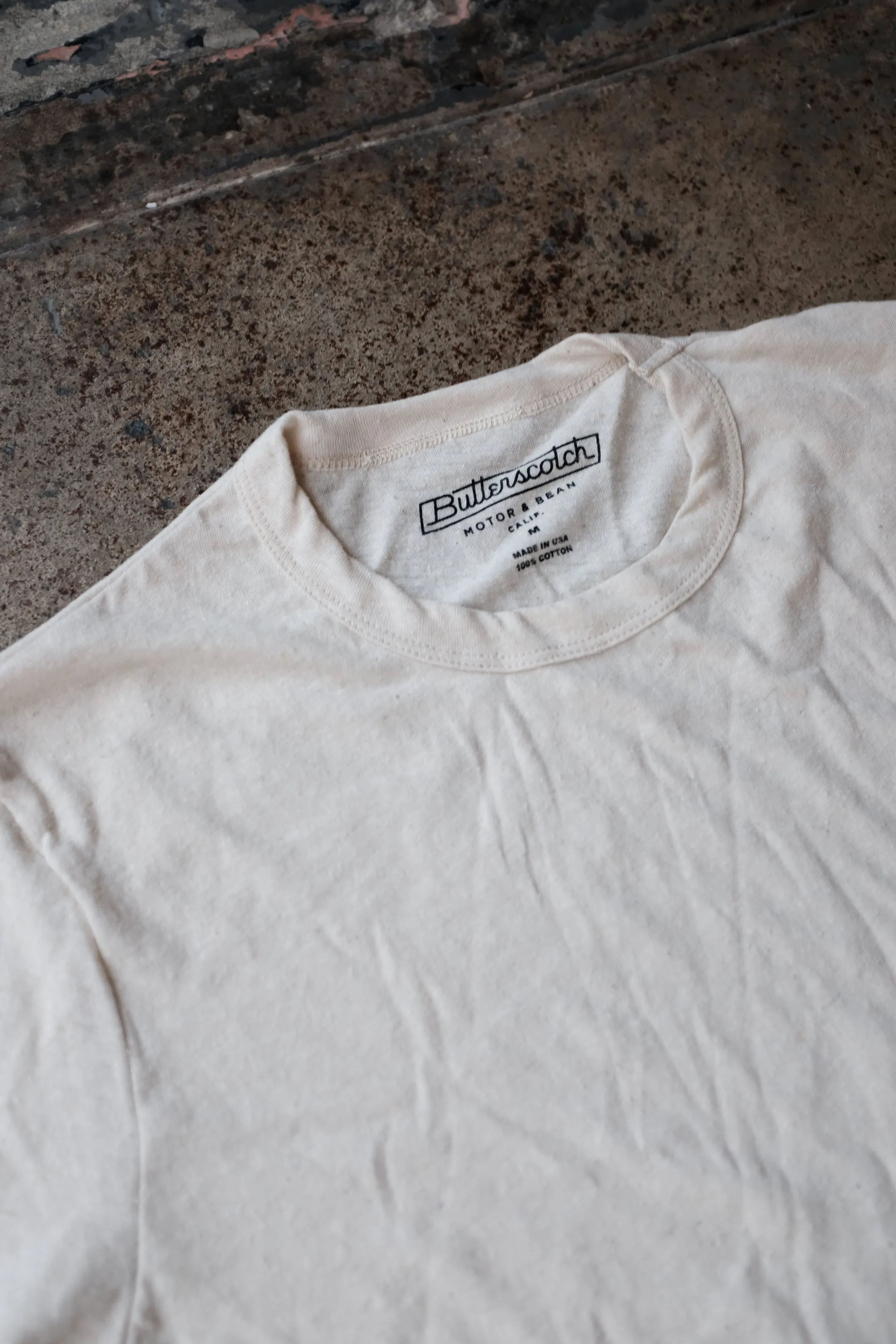ButterScotch - Hemp Tee - Natural