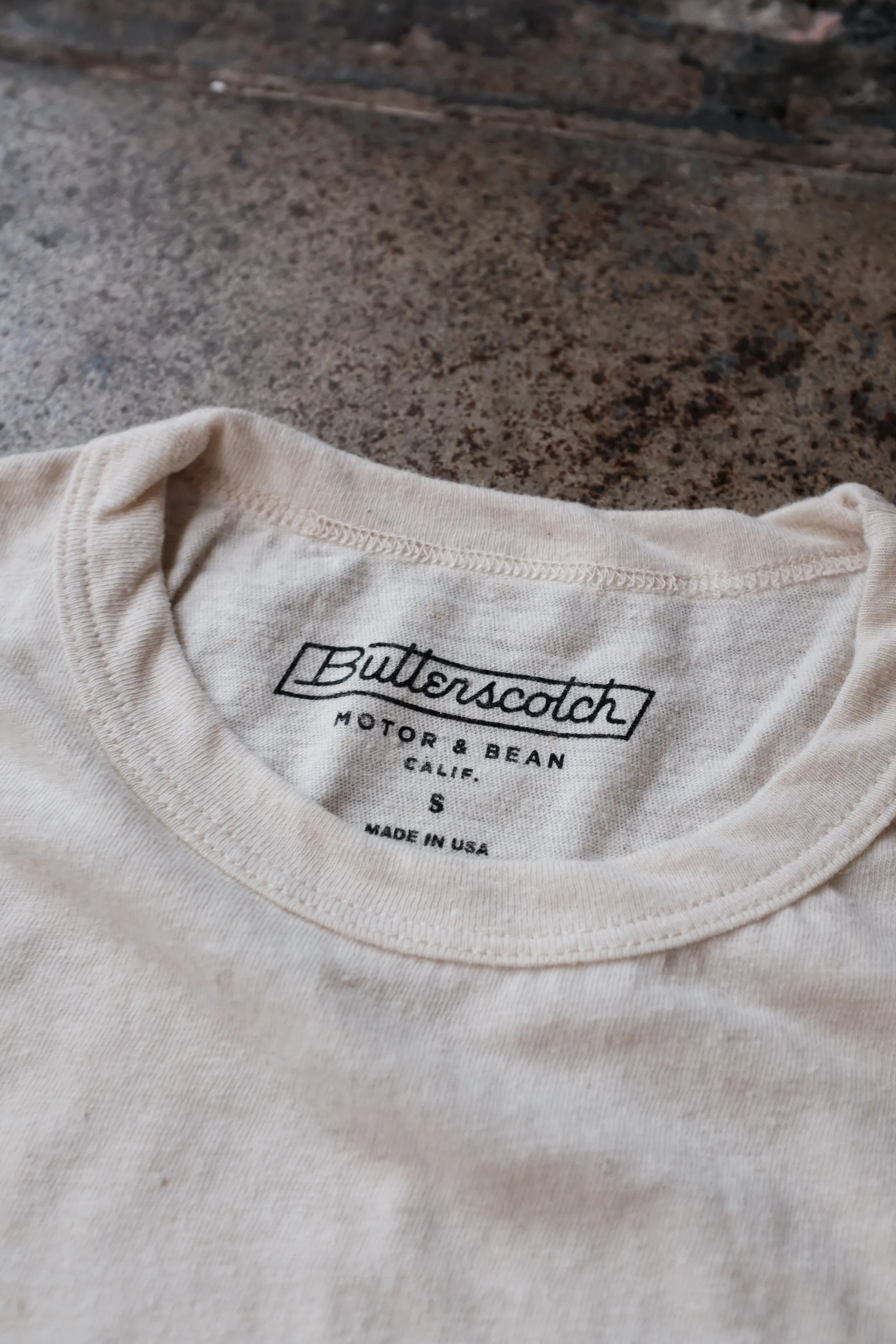 ButterScotch - Hemp Tee - Natural