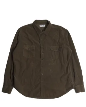 Corduroy Button Up Shirt