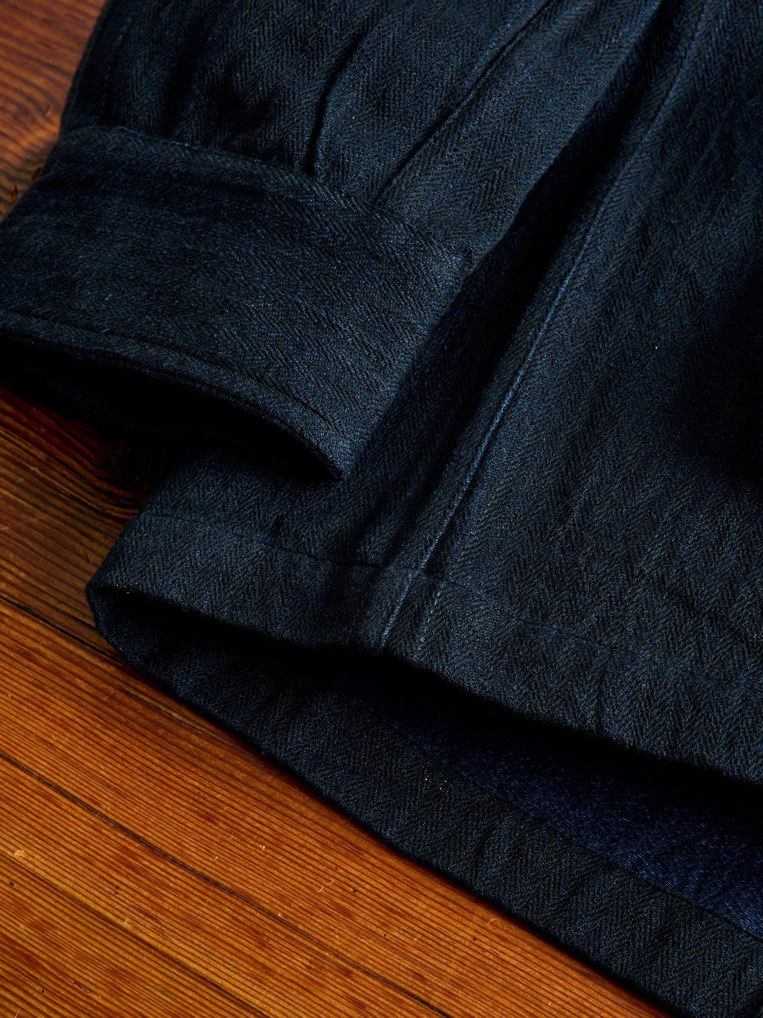 Dani Jacket in Iron/Indigo Herringbone