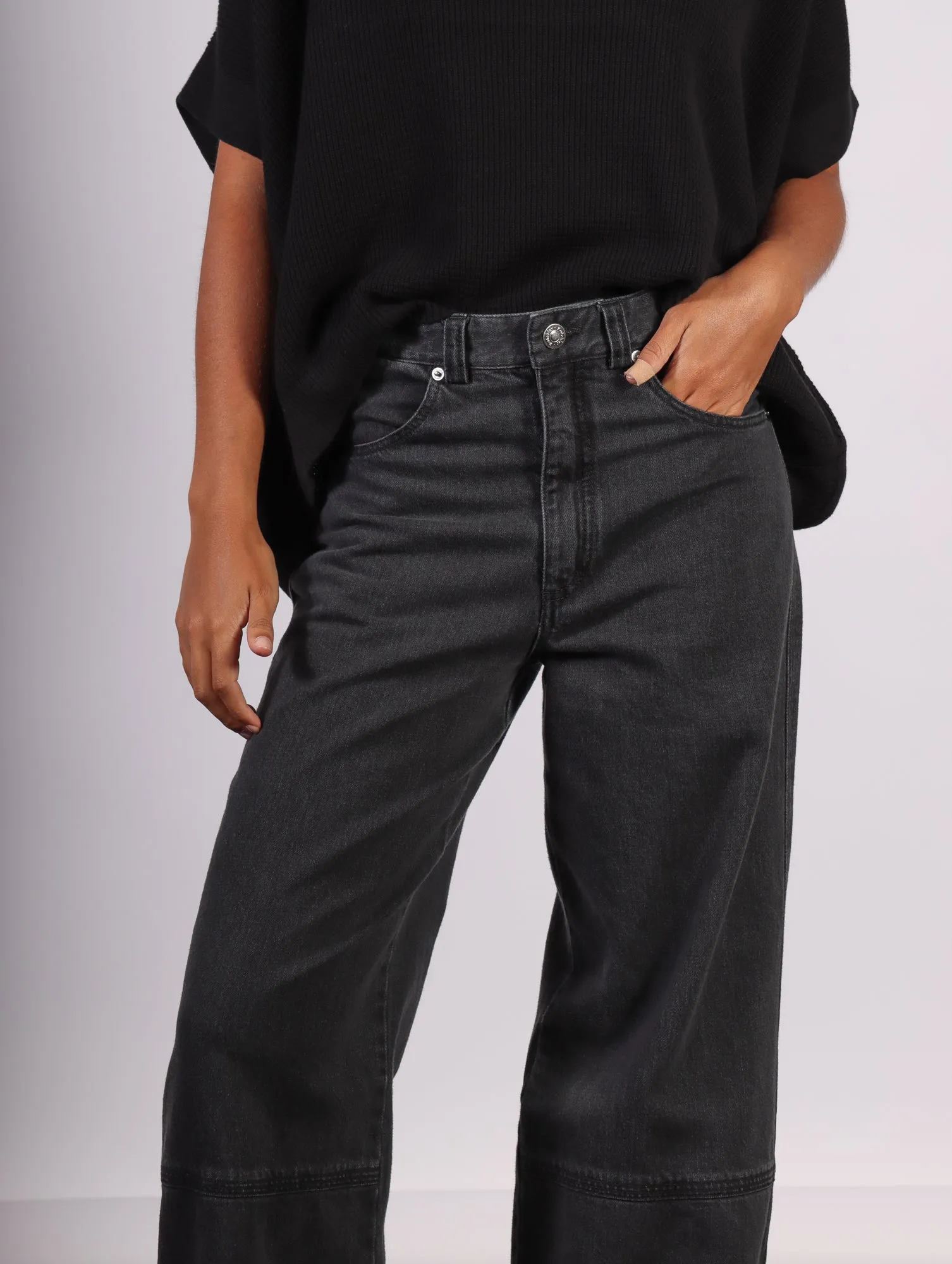 Eileen Denim in Black by Rodebjer