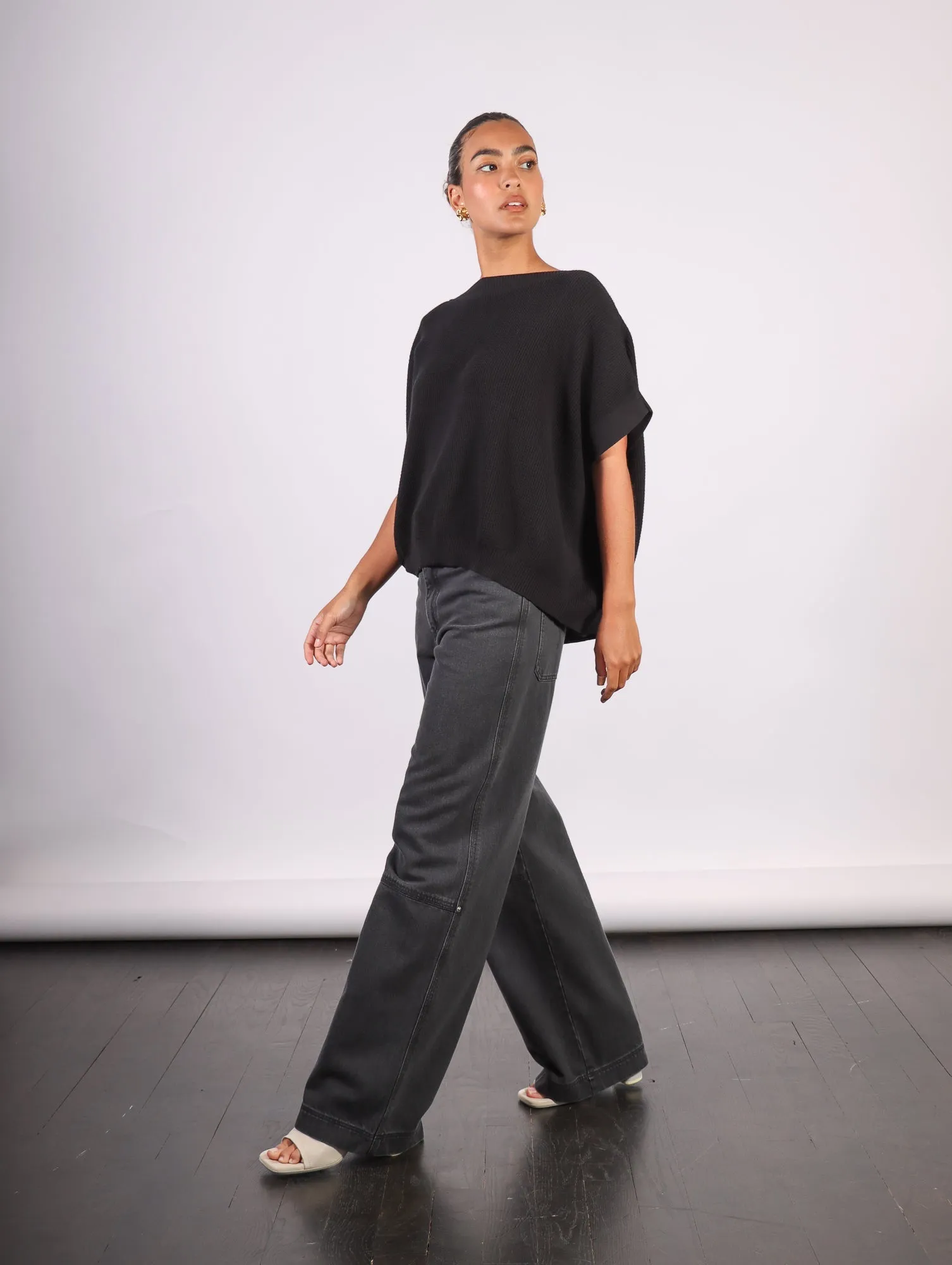 Eileen Denim in Black by Rodebjer
