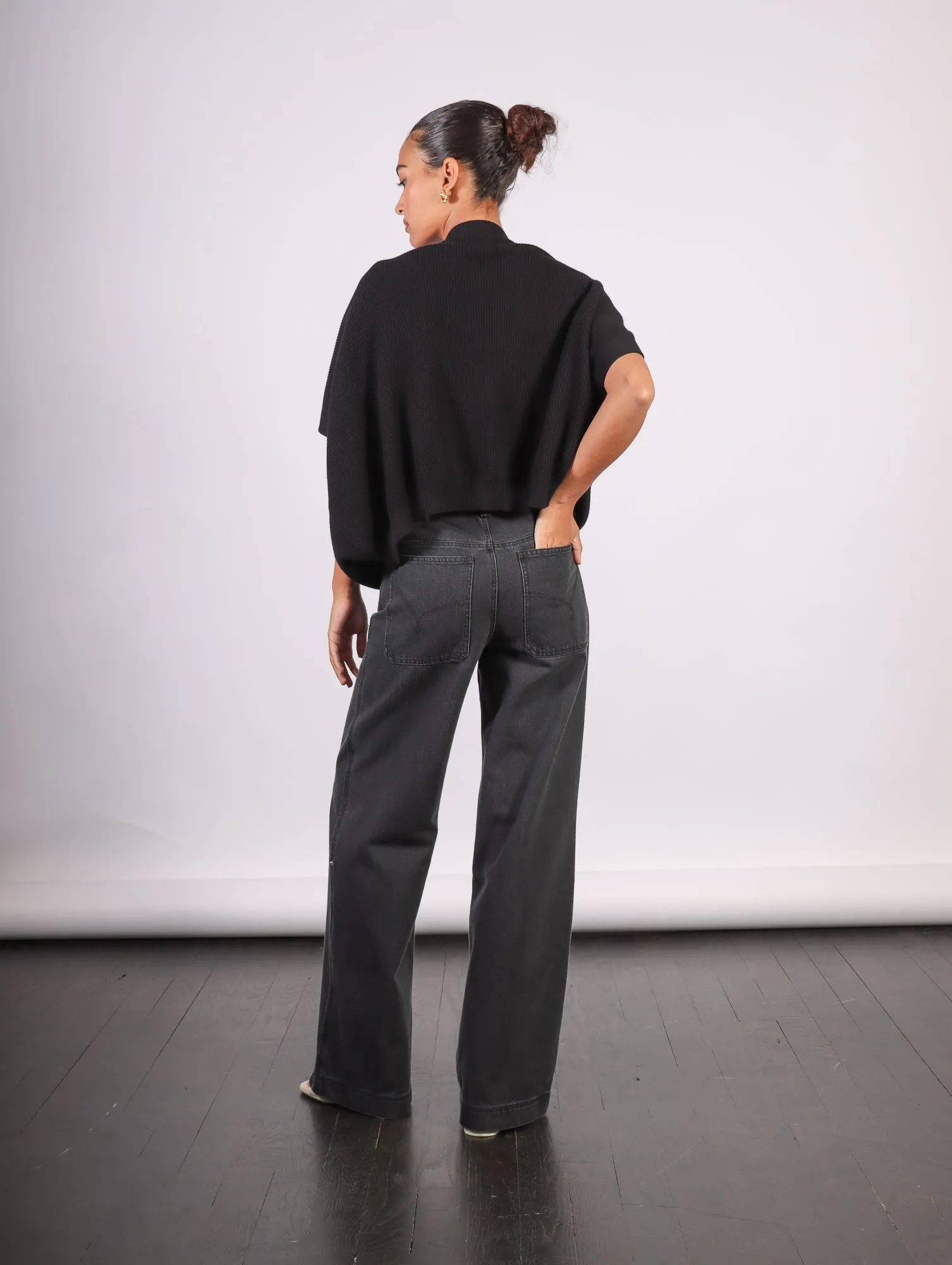 Eileen Denim in Black by Rodebjer