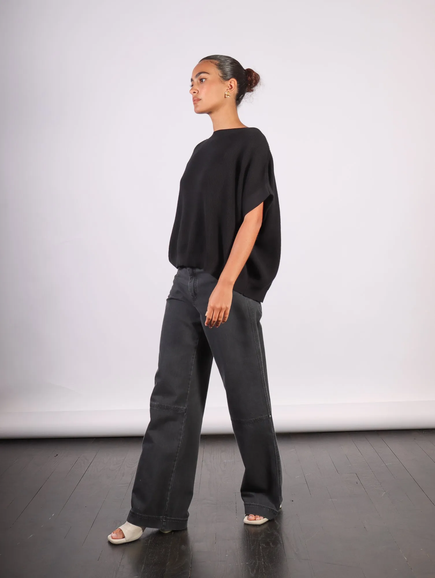 Eileen Denim in Black by Rodebjer