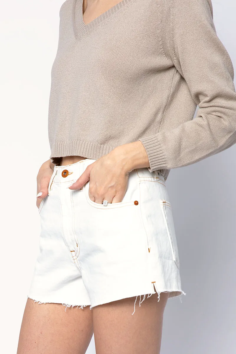 Farrah Short in Natural White