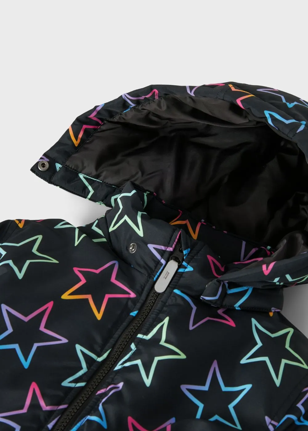 Girls Printed Star Jacket