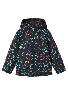 Girls Printed Star Jacket