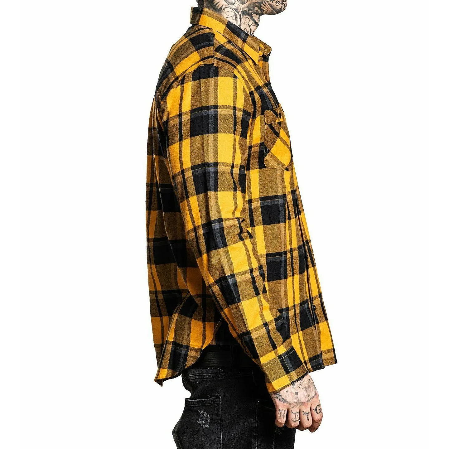 Honey Suckle Button Up Long Sleeve Shirt