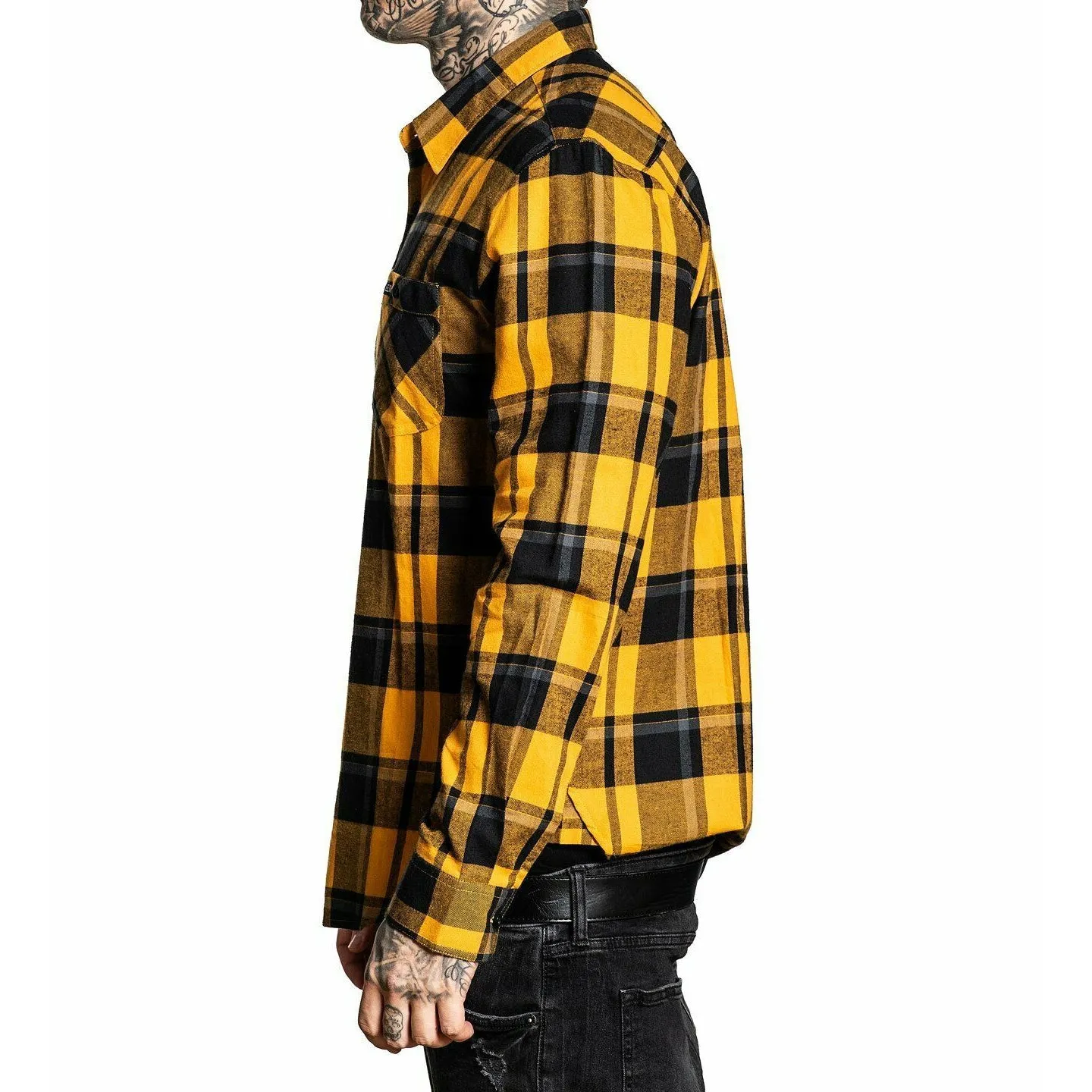 Honey Suckle Button Up Long Sleeve Shirt