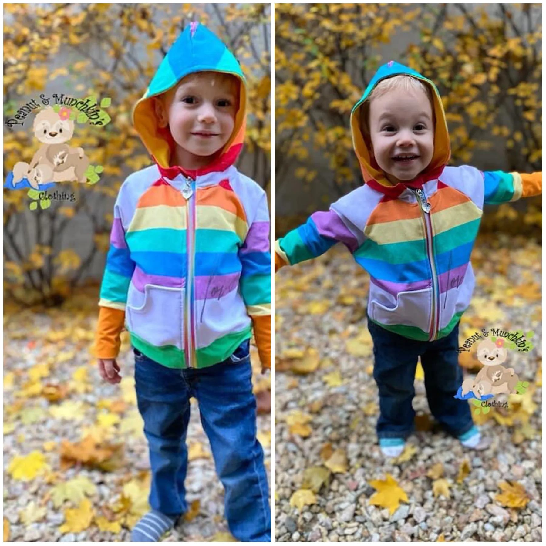 Little Kids  Zip Up Raglan