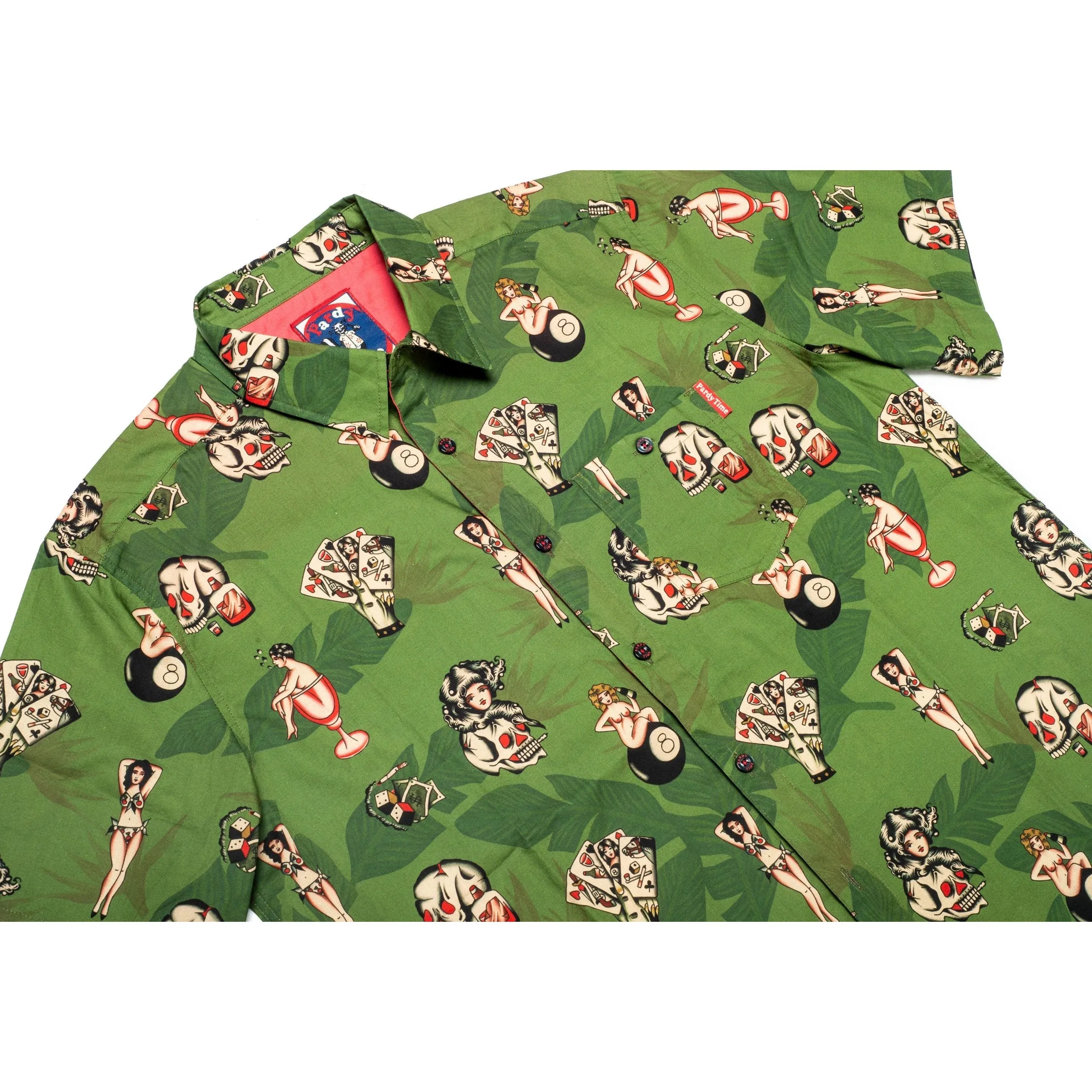 Mans Ruin Button Up Shirt