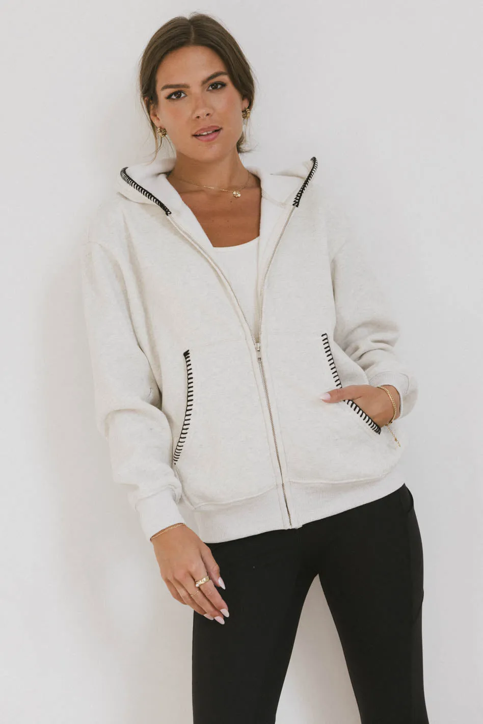 Masie Zip Up