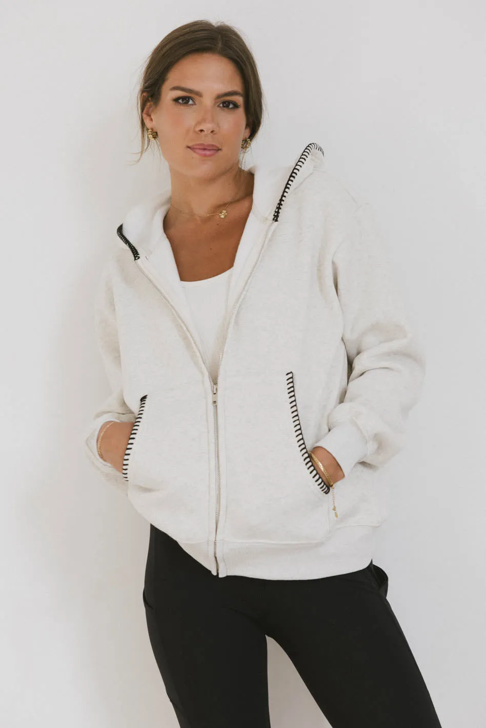 Masie Zip Up