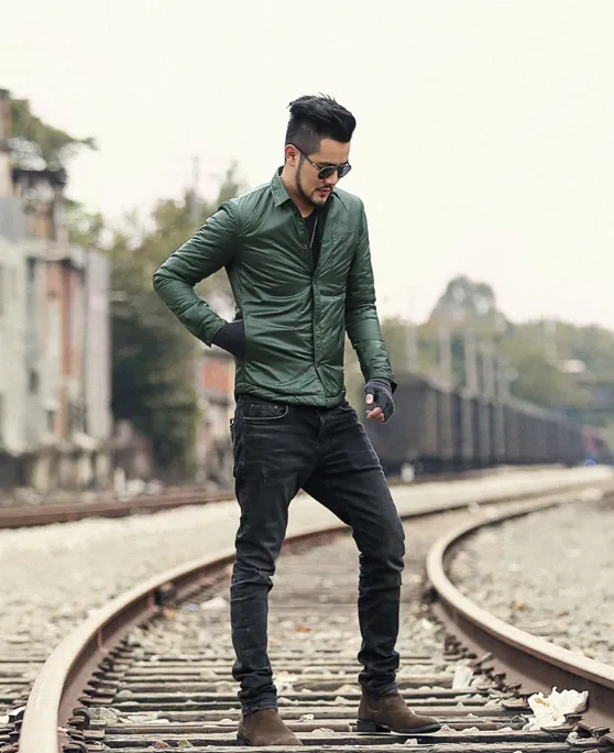 Men's Winter Slim Outwear Coat