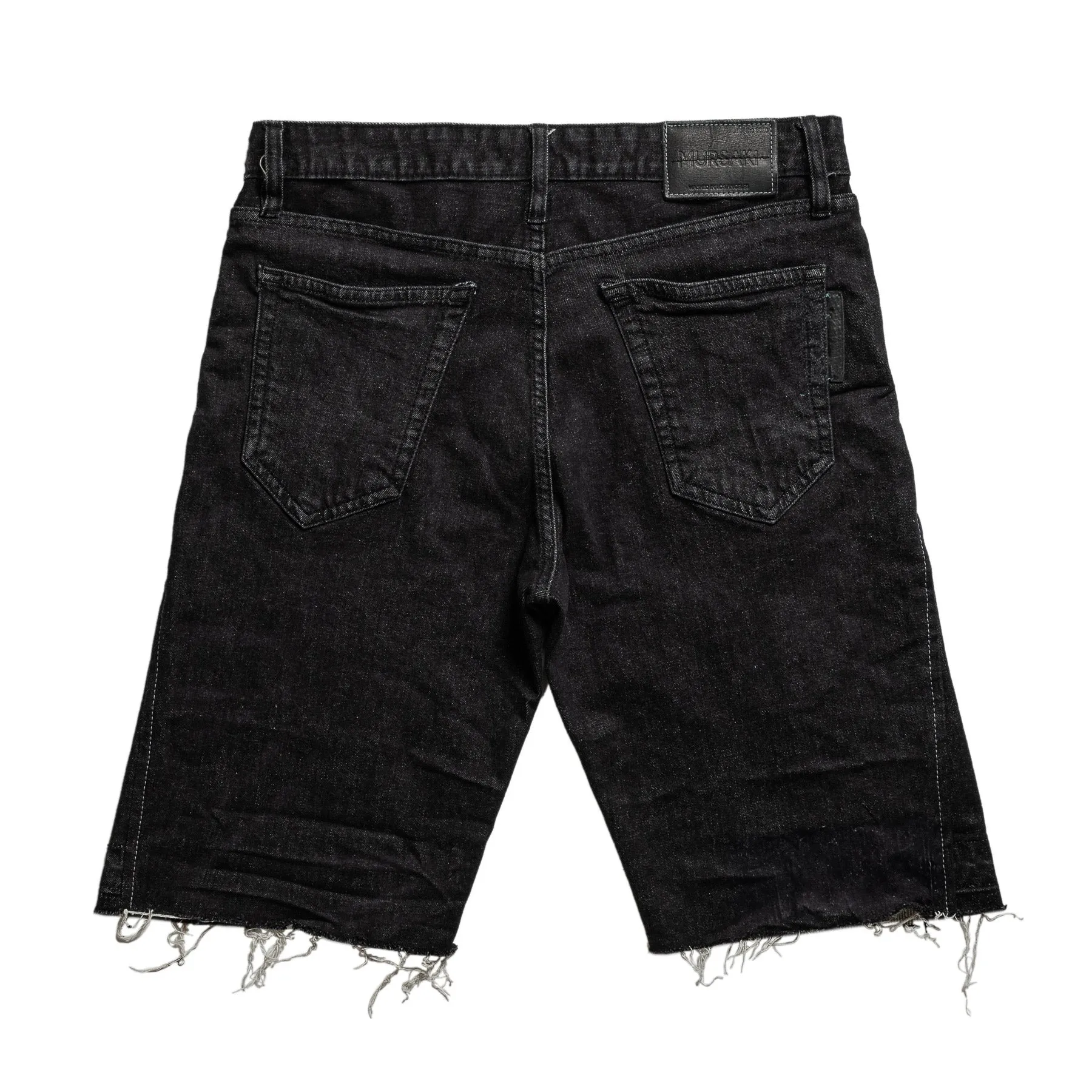 Mursaki Bane Flared Short 346-000 (Raw Black)