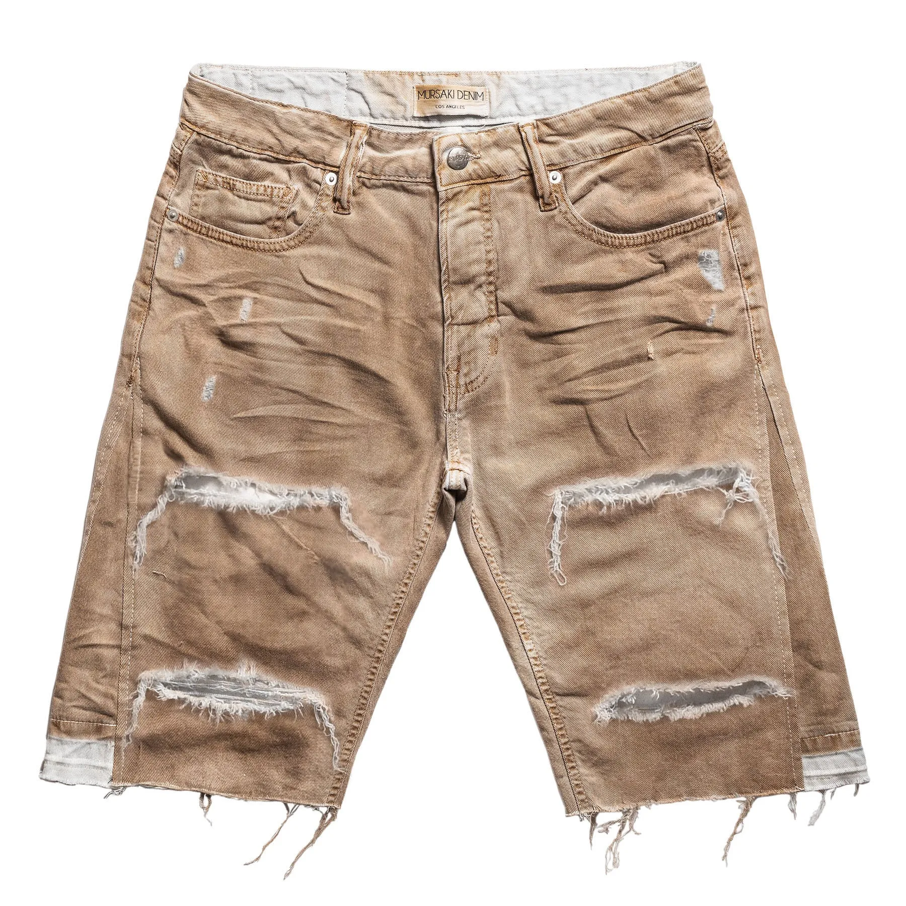 Mursaki Clyde Flared Short (Tobacco) 346-080