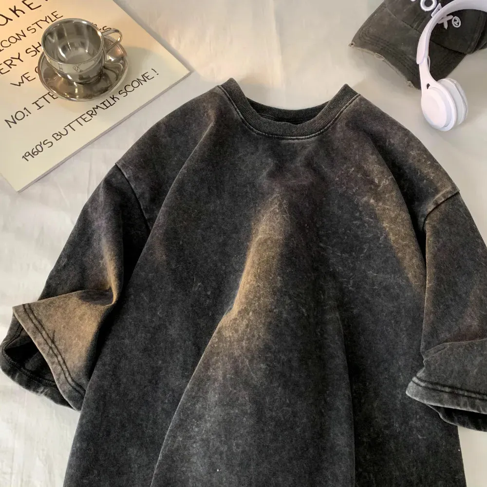 Oversize T-Shirt in Washed-Optik für den Urban Style