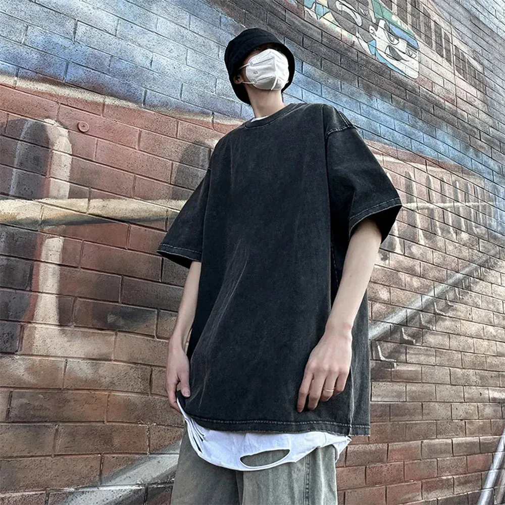 Oversize T-Shirt in Washed-Optik für den Urban Style