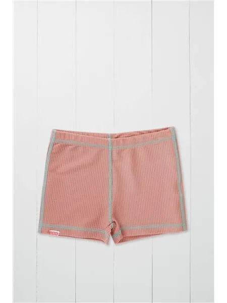 Ribbed Swim Shorts