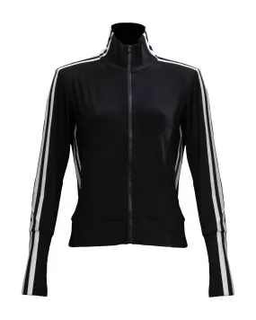 Side Stripe Zip Up Jacket